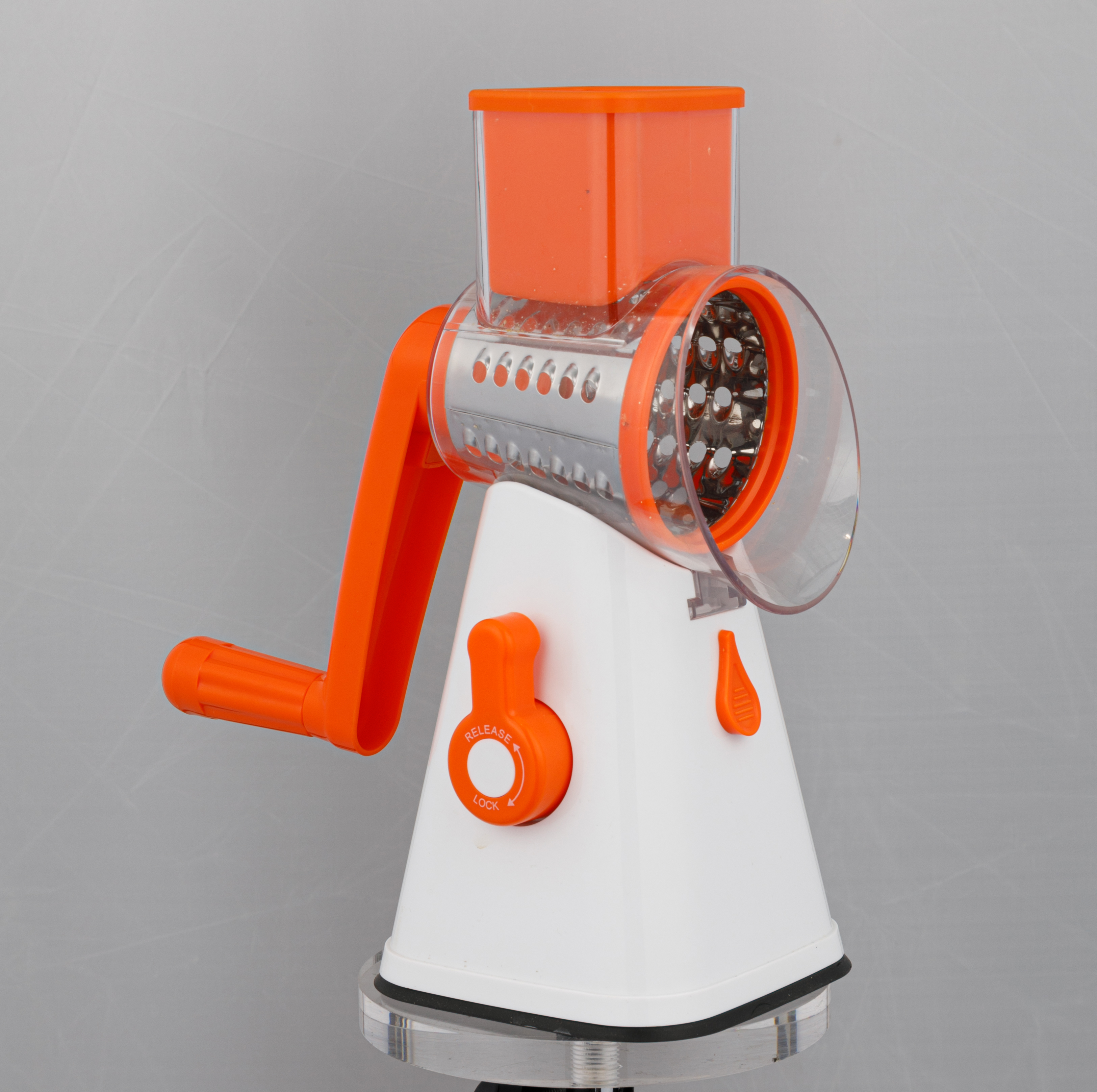 Mechanische Trommelreibe 3-in-1-Gemüseschneider