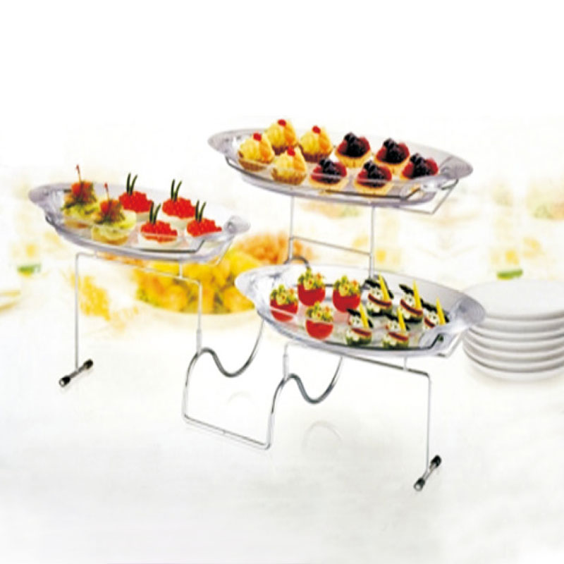 3-stufiges Desserttablett