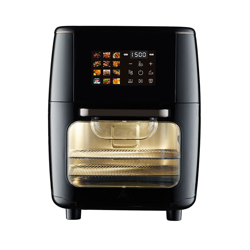 Wie trägt die Isolierung in einem Heißluftofen mit großem Griff zur Energieeffizienz und Temperaturstabilität bei?