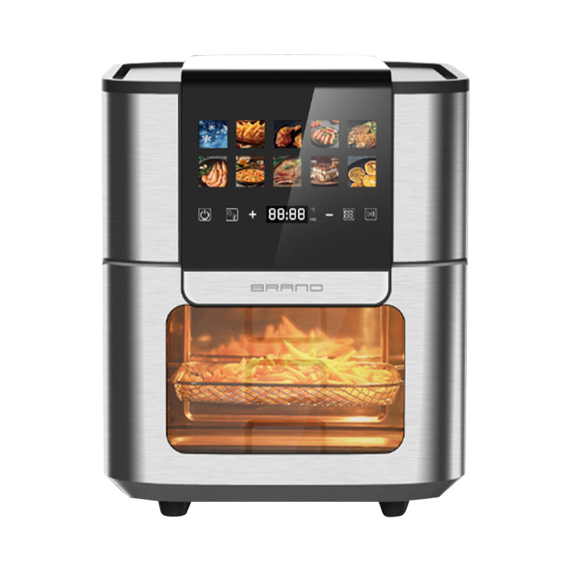 Wie gewährleistet der quadratische Multifunktions-Luftofen ein gleichmäßiges Garen von Lebensmitteln unterschiedlicher Dicke oder Dichte?